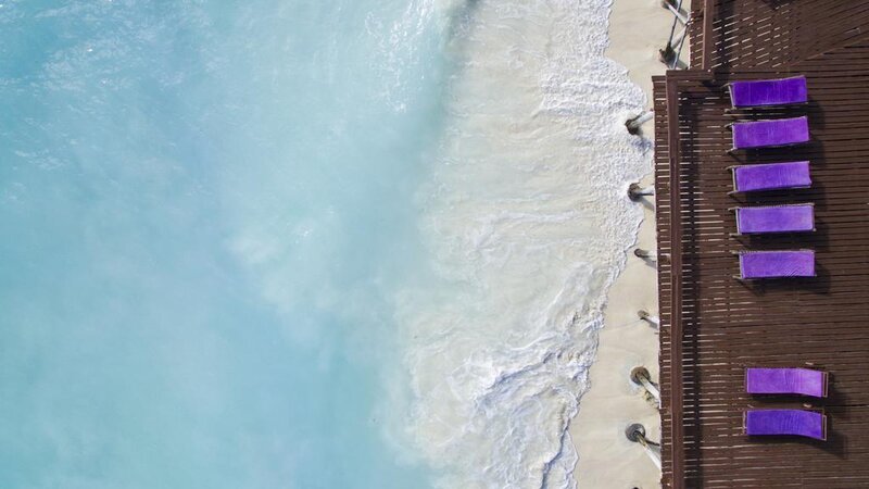 Mnarani Beach Cottages, Zanzibar, fotat fr�n luften